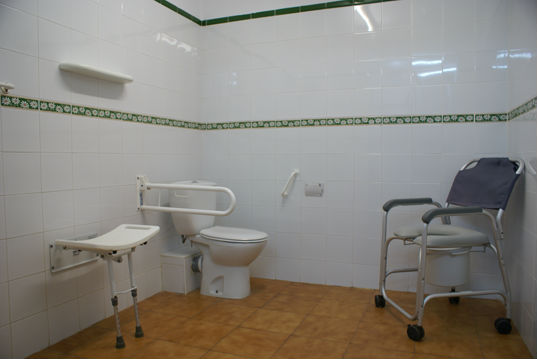 sala baño geriatrico