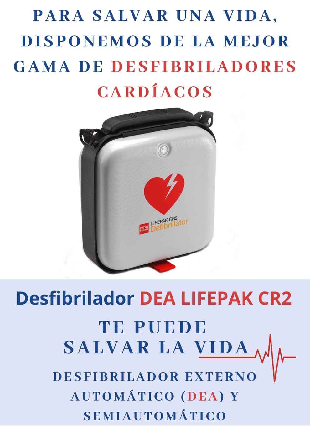 desfibrilador cardiaco te puede salvar la vida